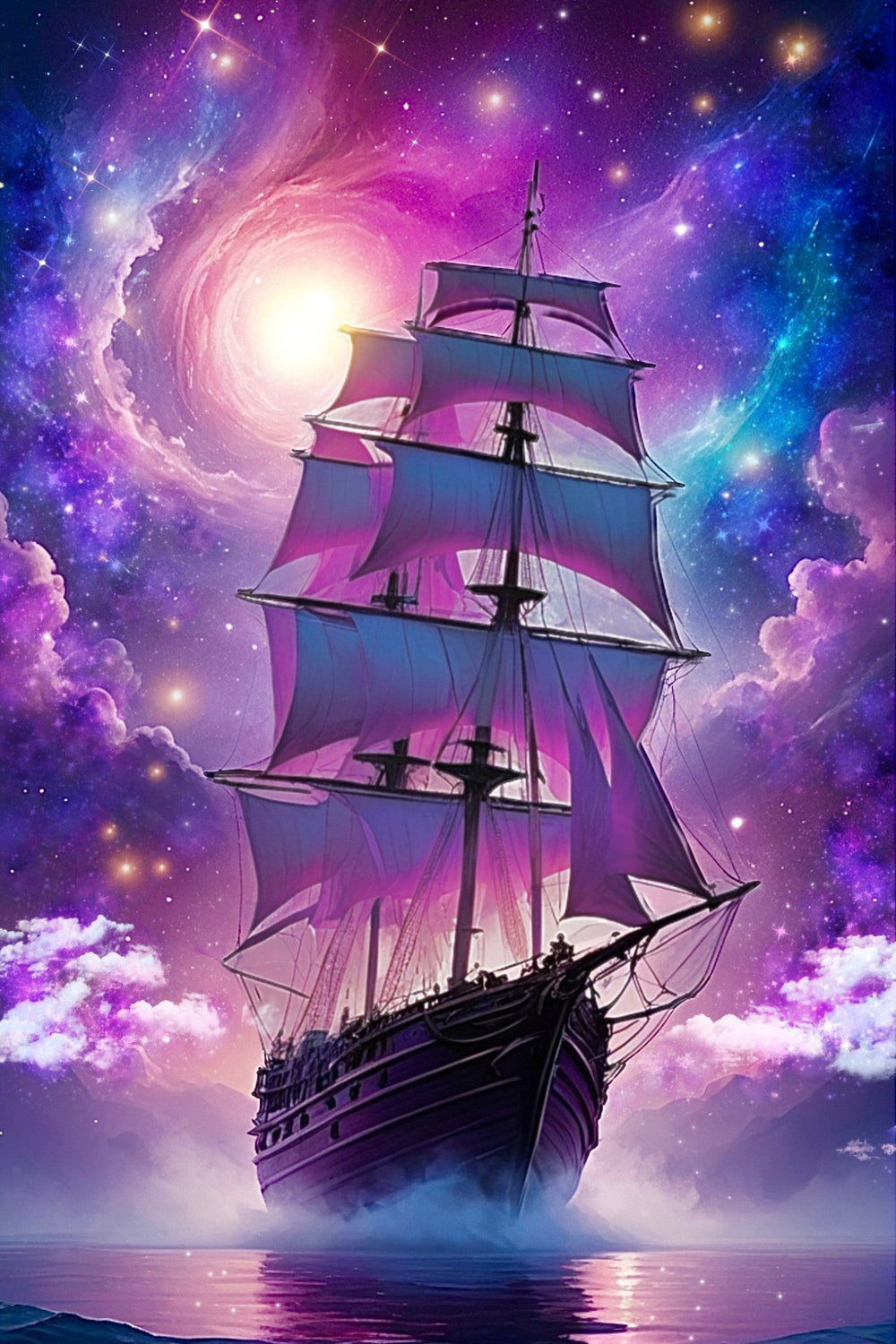 Diamond Painting XXL - Starlight Ocean