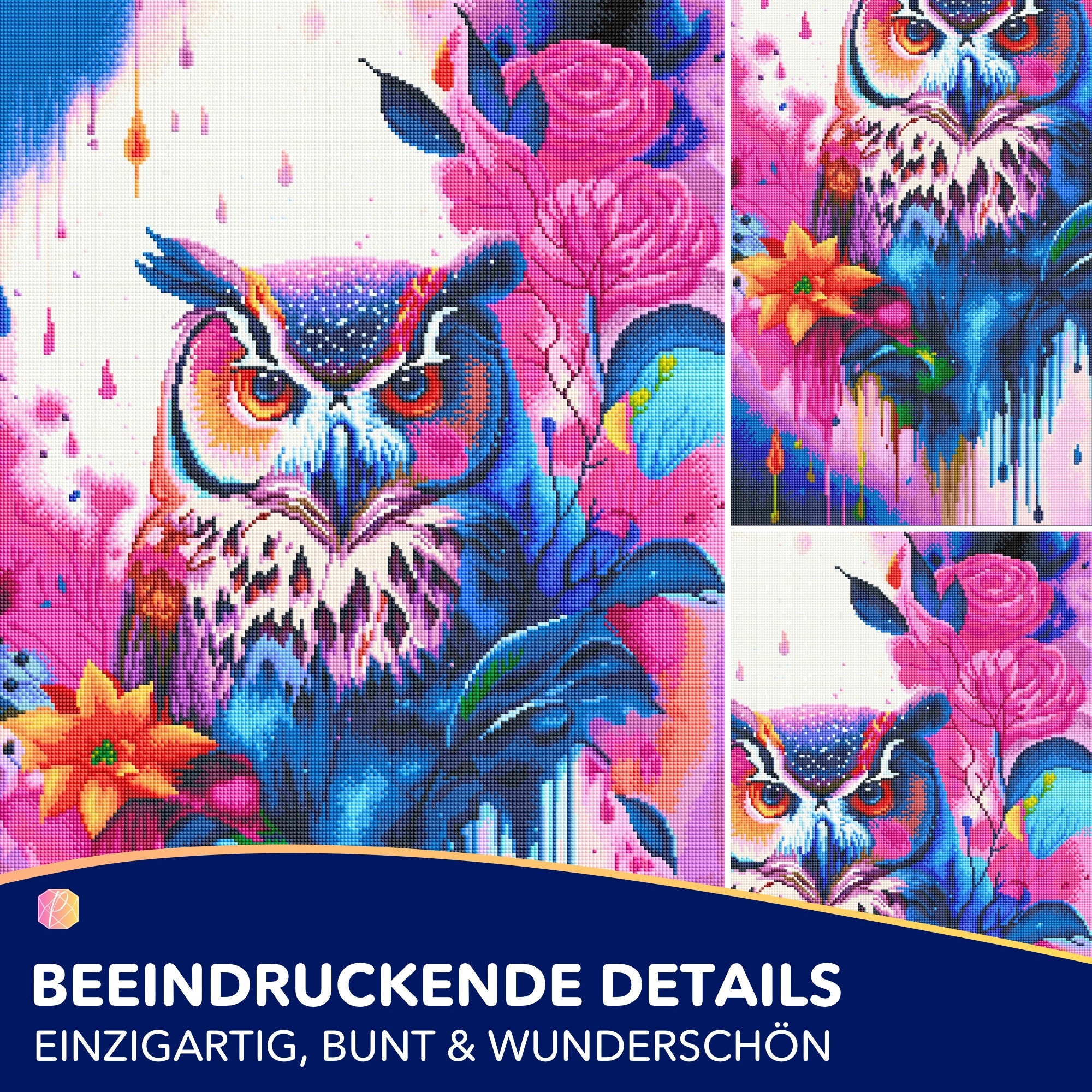Diamond Painting - Eulenkunst