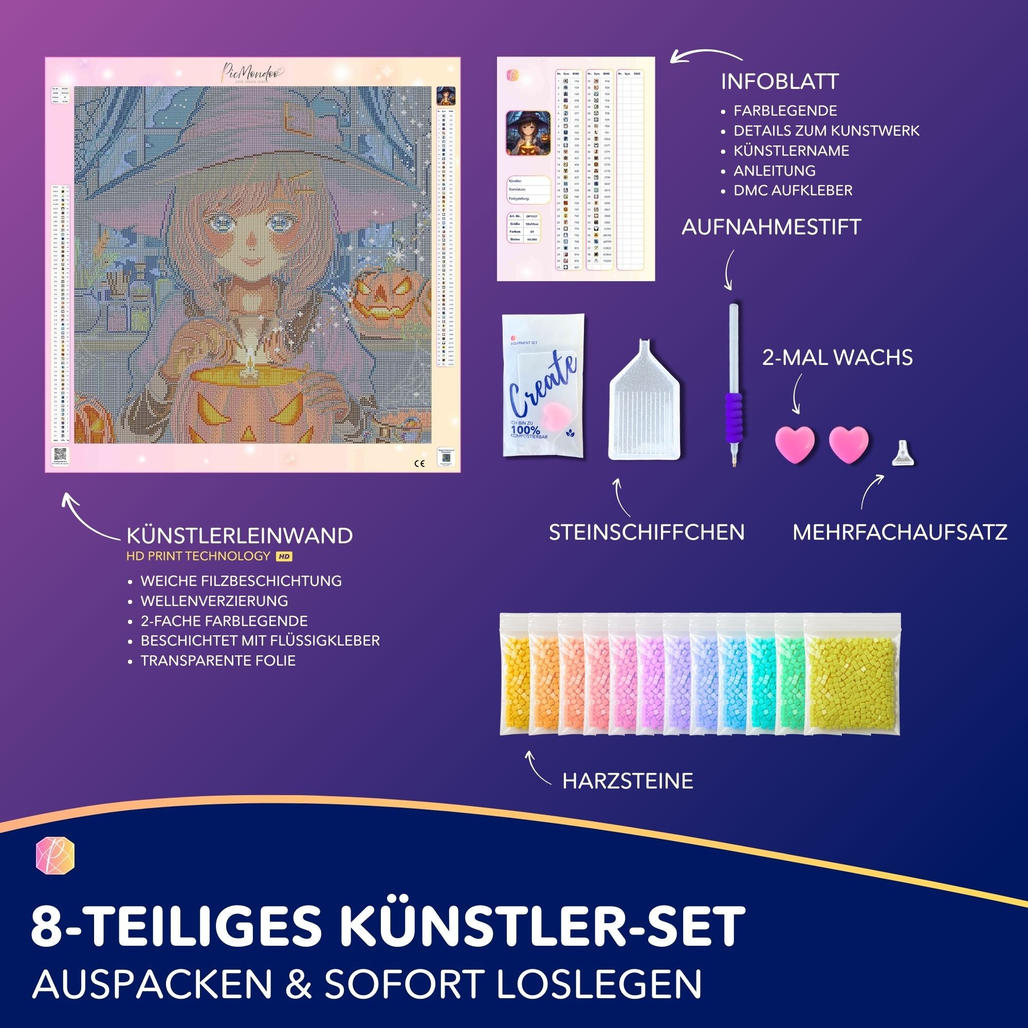 Diamond Painting 7 Tage Special - Little Sabrina