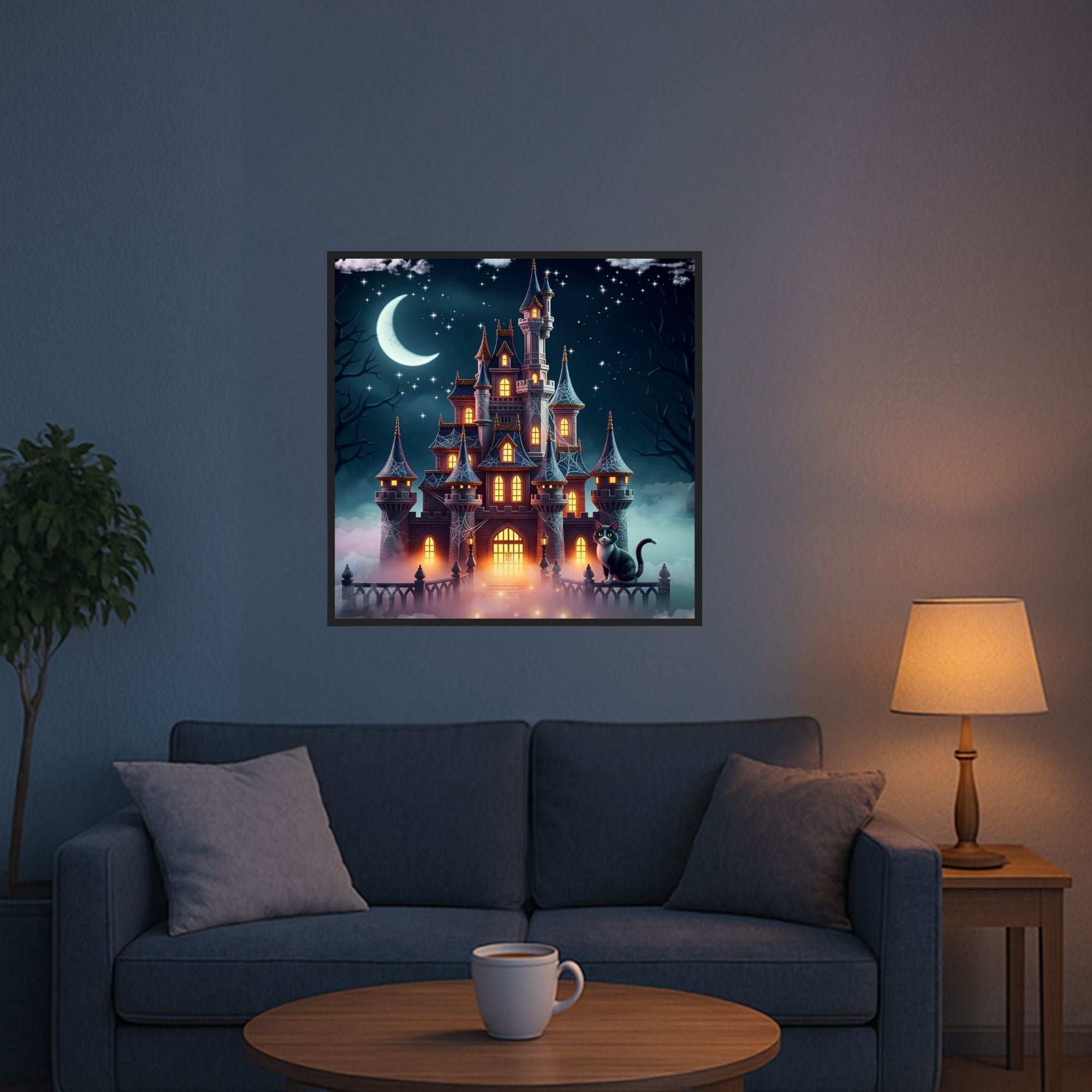 Diamond Painting 7 Tage Special - Nachtschloss