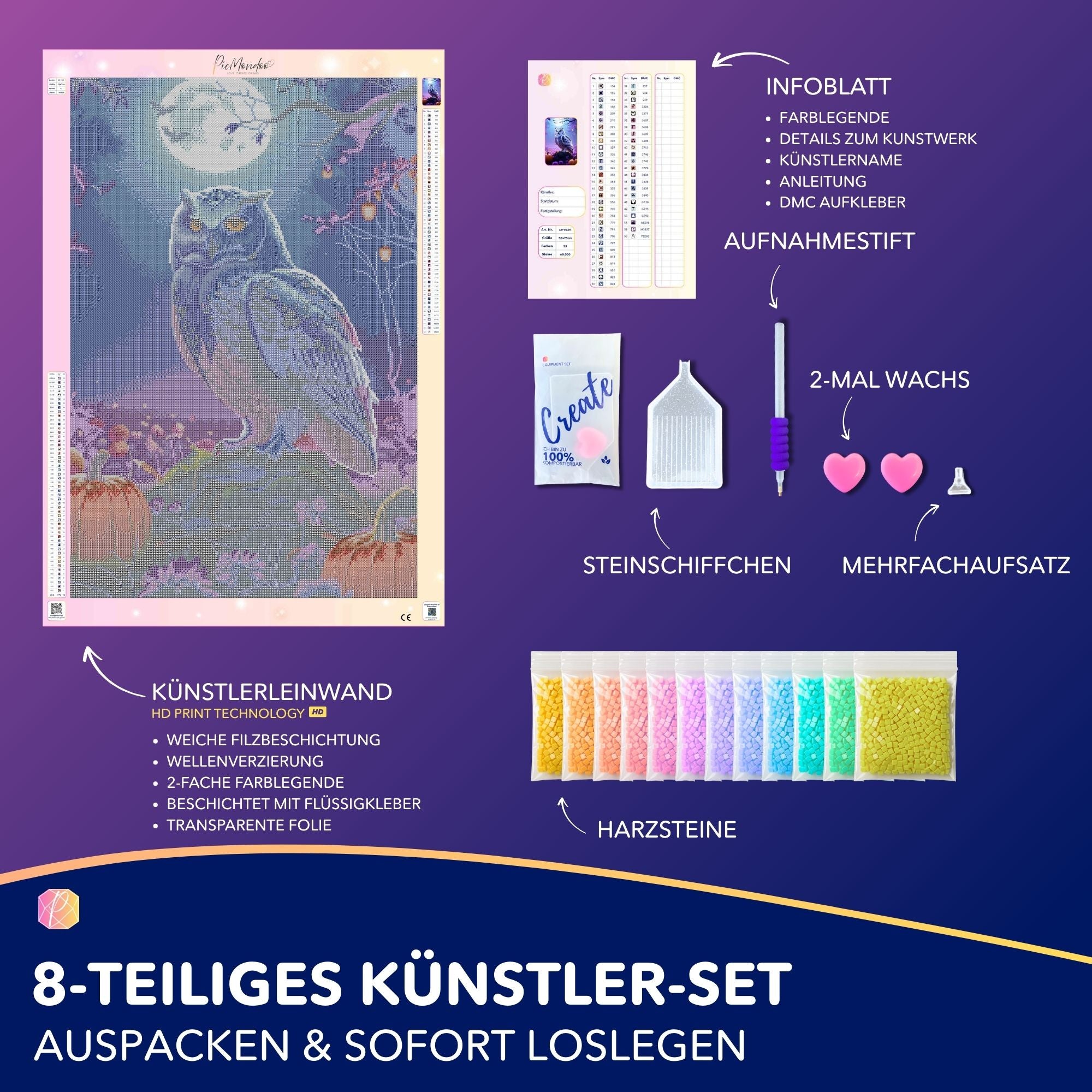Diamond Painting 7 Tage Special - Nachtwächter