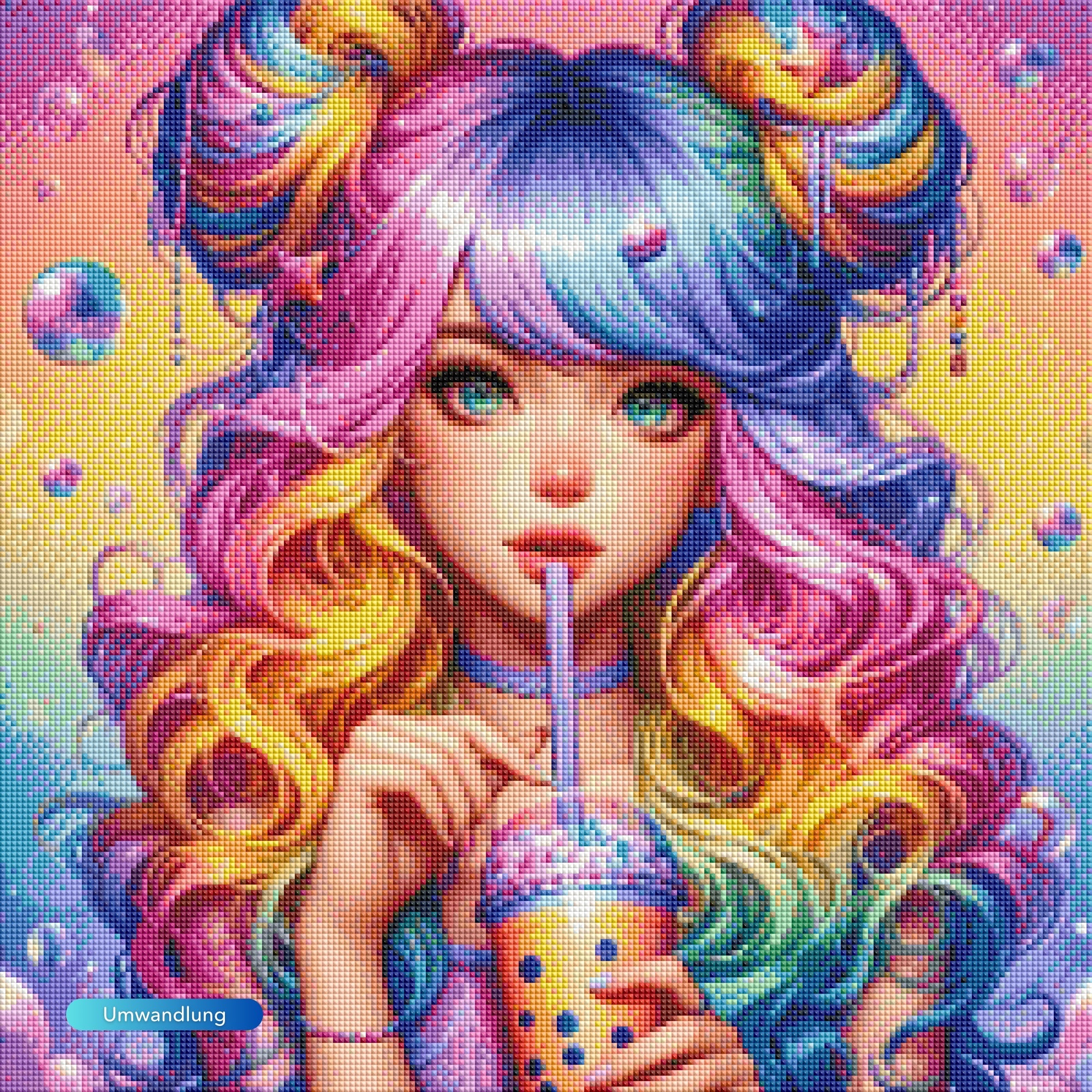 Diamond Painting 7 Tage Special - Sweet Bubble
