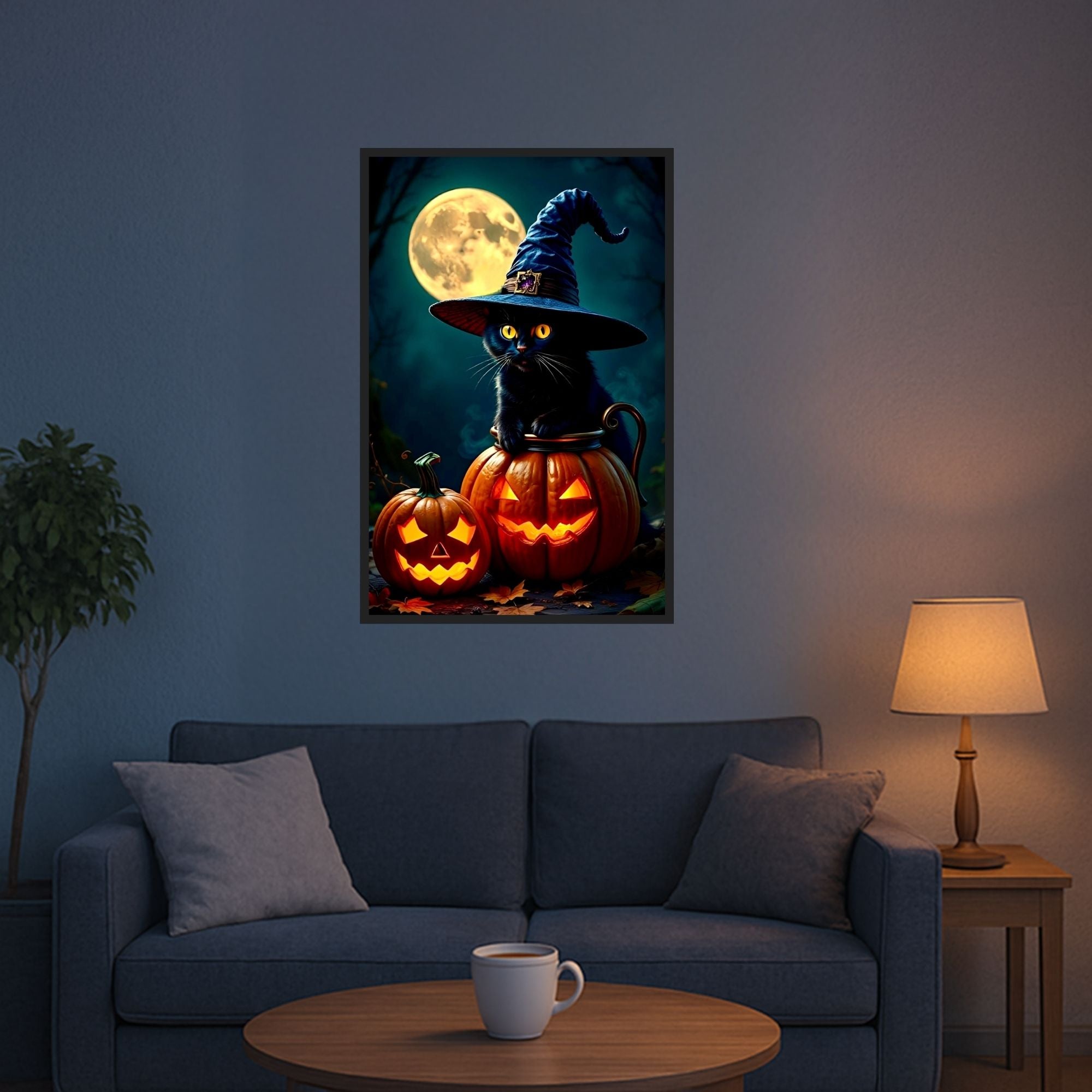 Diamond Painting 7 Tage Special - Wizard Cat