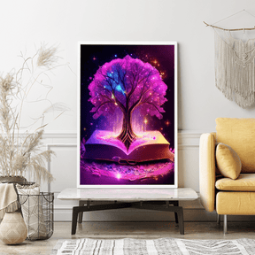 Diamond Painting Wandgestaltung Magic Tree