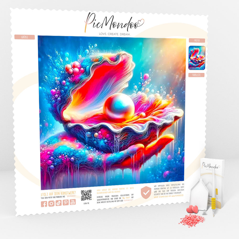 Diamond Painting Leinwand Zauber des Meeres