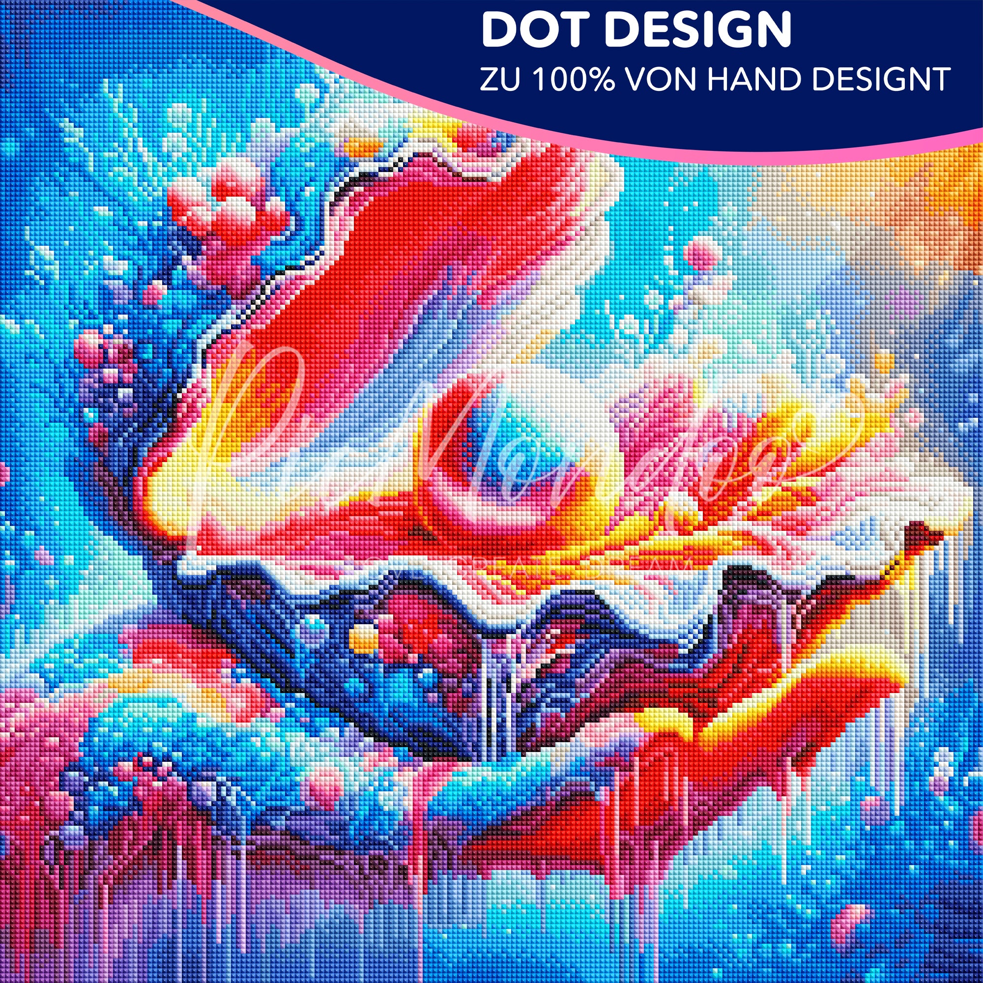 Diamond Painting Dot Design Zauber des Meeres