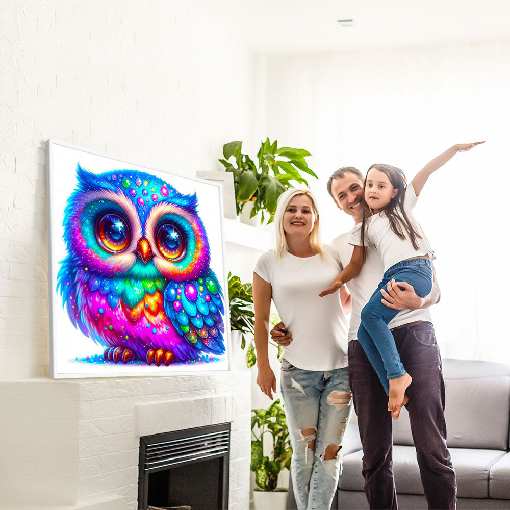 Diamond Painting Mini - Eule Elly
