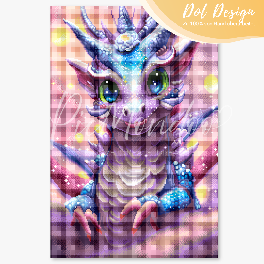 Diamond Painting Multi Special - Cute Dragon