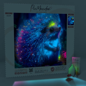 Diamond Painting Leuchtbild Special Leinwand Sparkling hedgehog