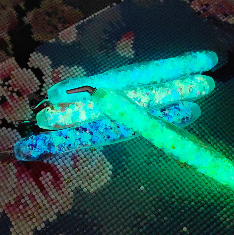 Diamond Painting Stift Set "Glow" (+6 Aufsätze)