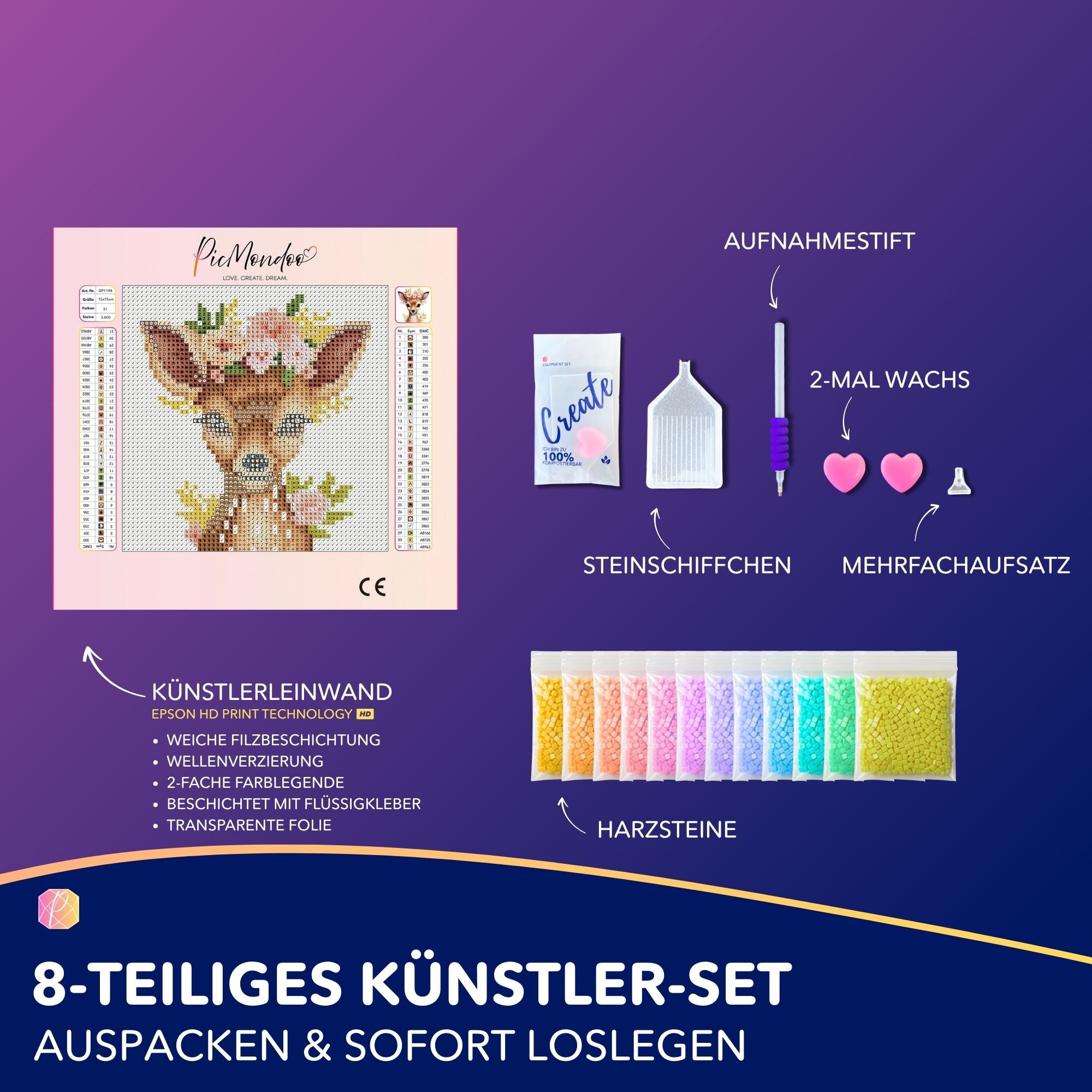 Diamond Painting Mini - Bambi Babsy