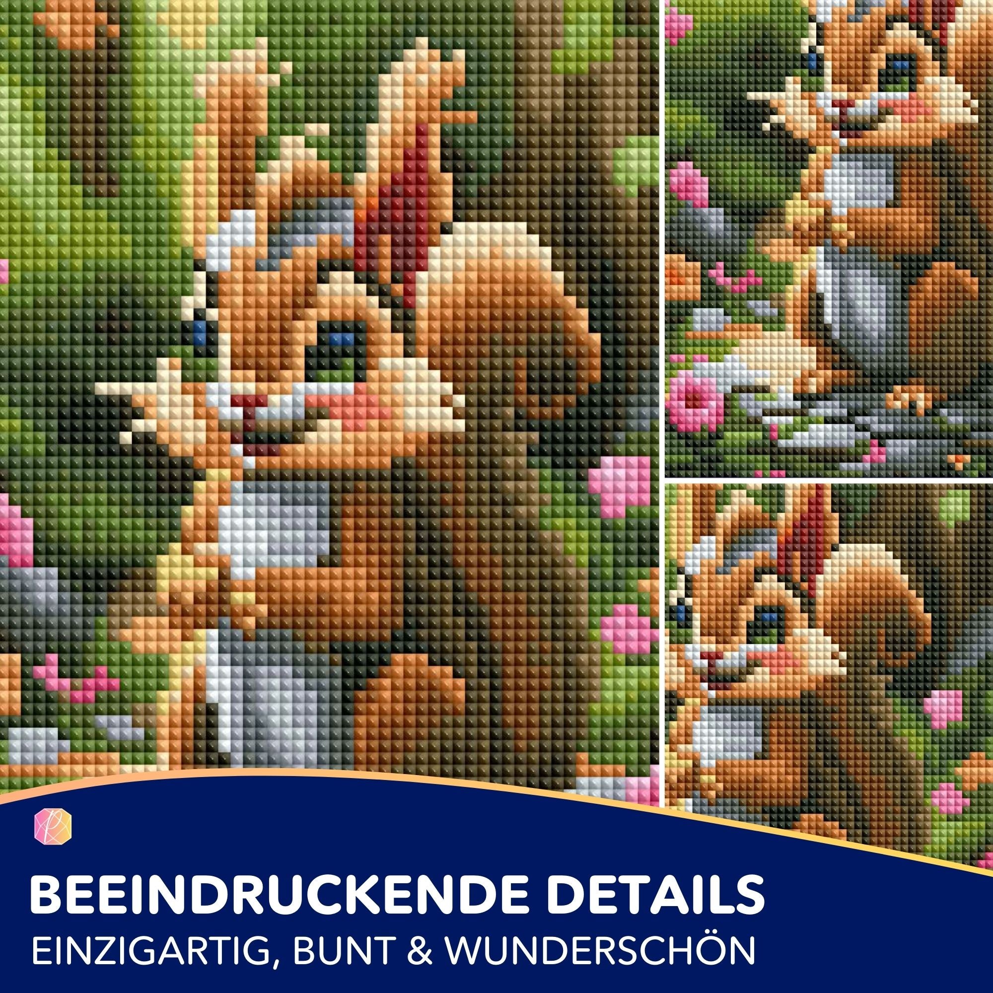 Diamond Painting Mini - Elvis Eichhörnchen