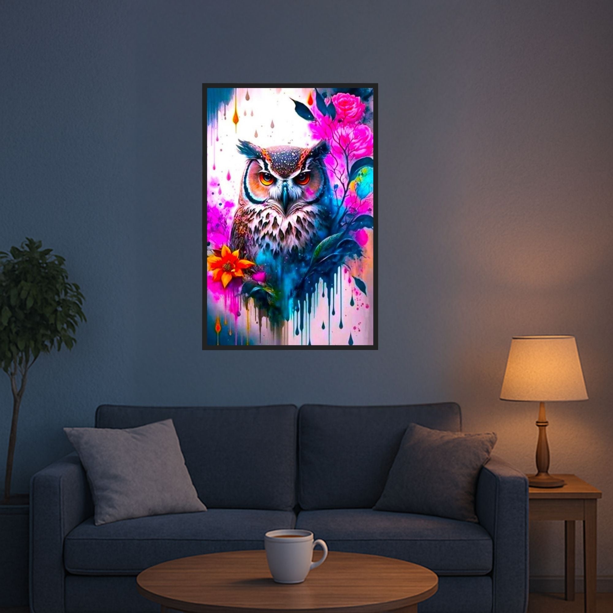 Diamond Painting - Eulenkunst