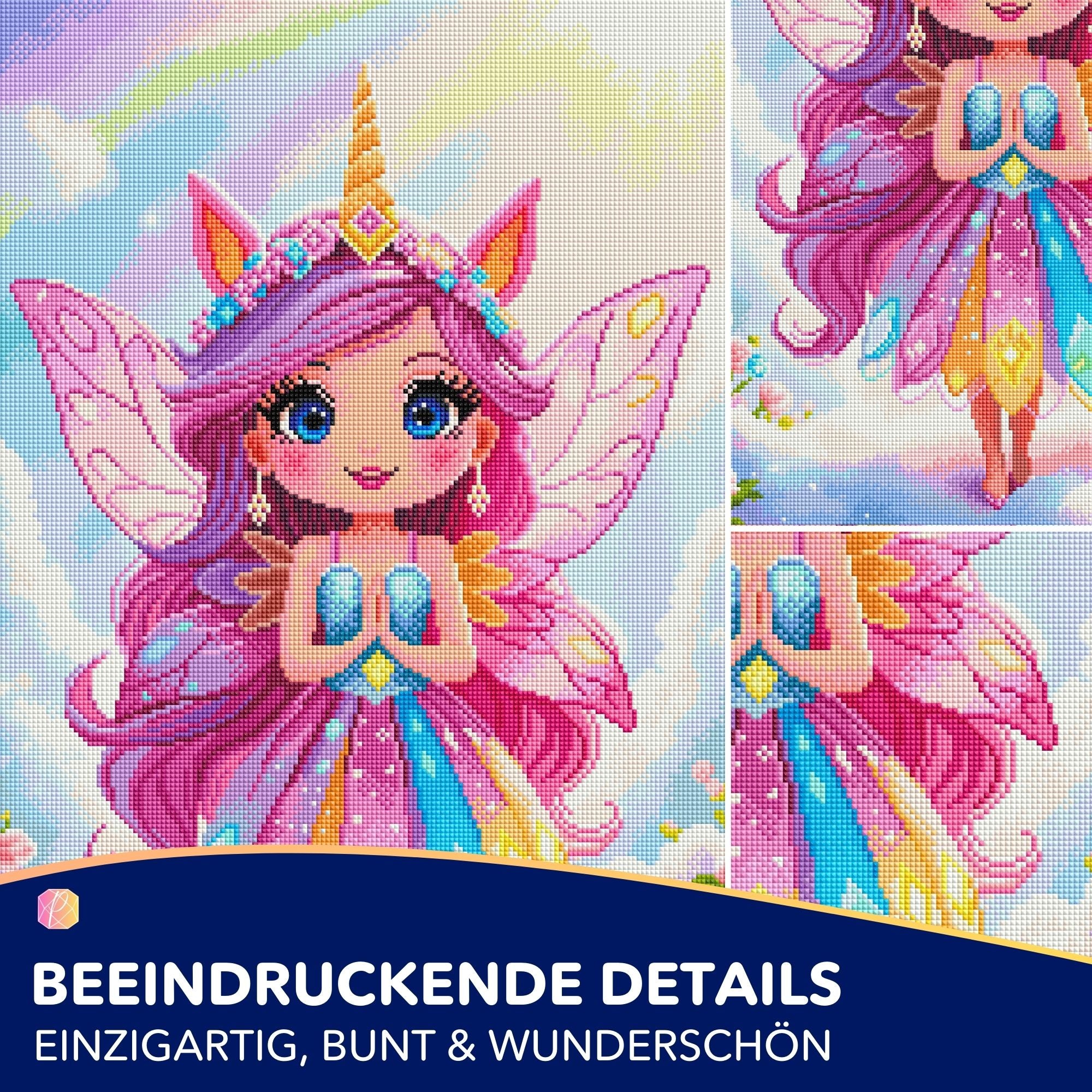 Diamond Painting Fairydust Special - Fee im Wolkenreich