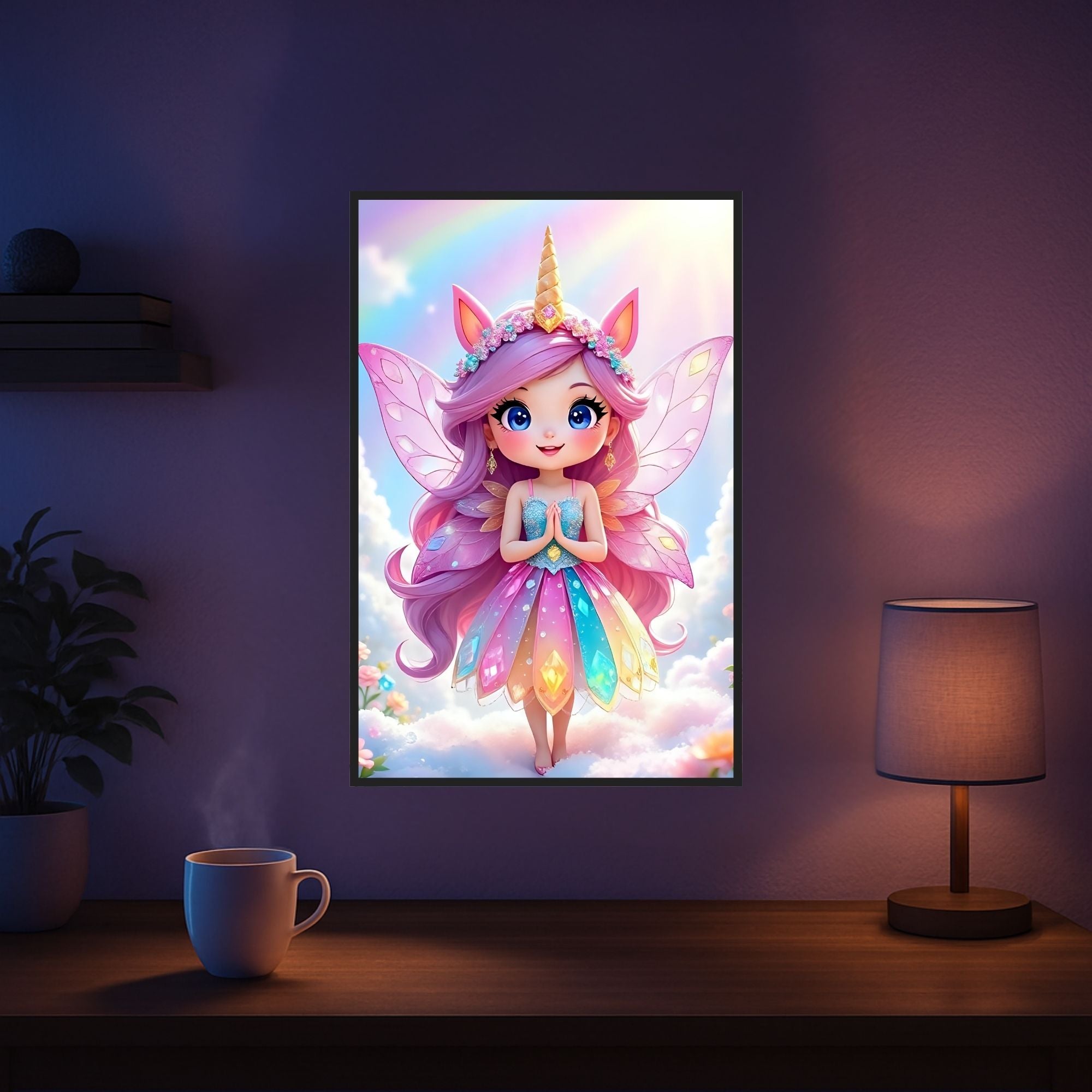 Diamond Painting Fairydust Special - Fee im Wolkenreich