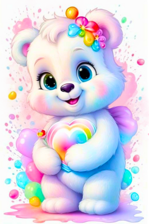 Diamond Painting - Herzensbärchen