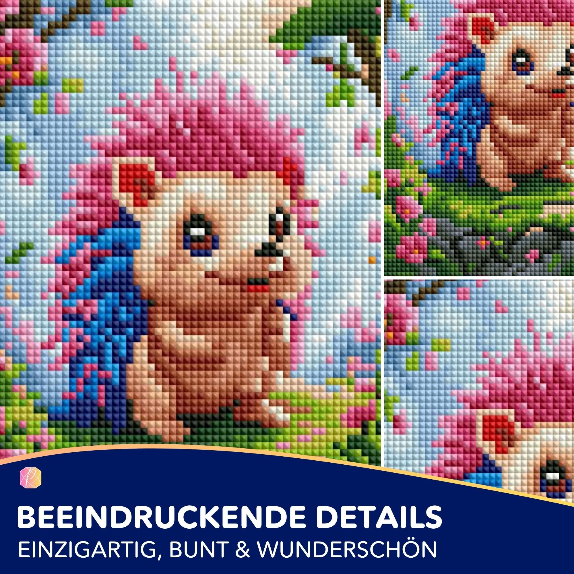 Diamond Painting Mini - Igel Ilay