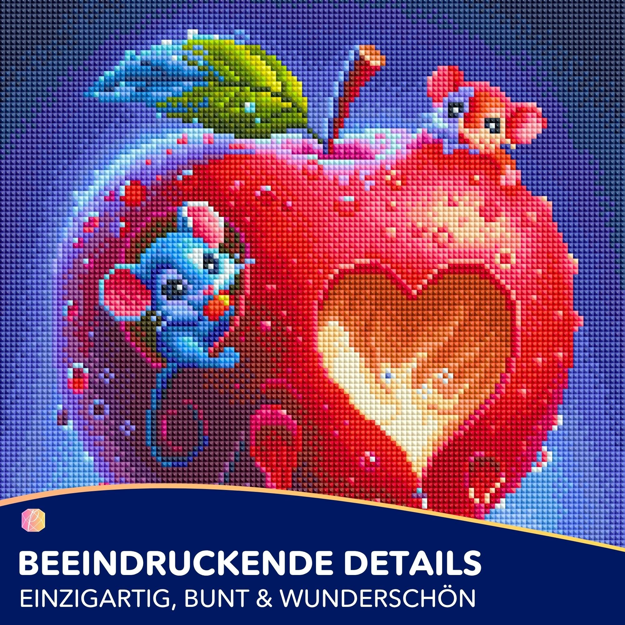 Diamond Painting - Liebe im Mäusehaus