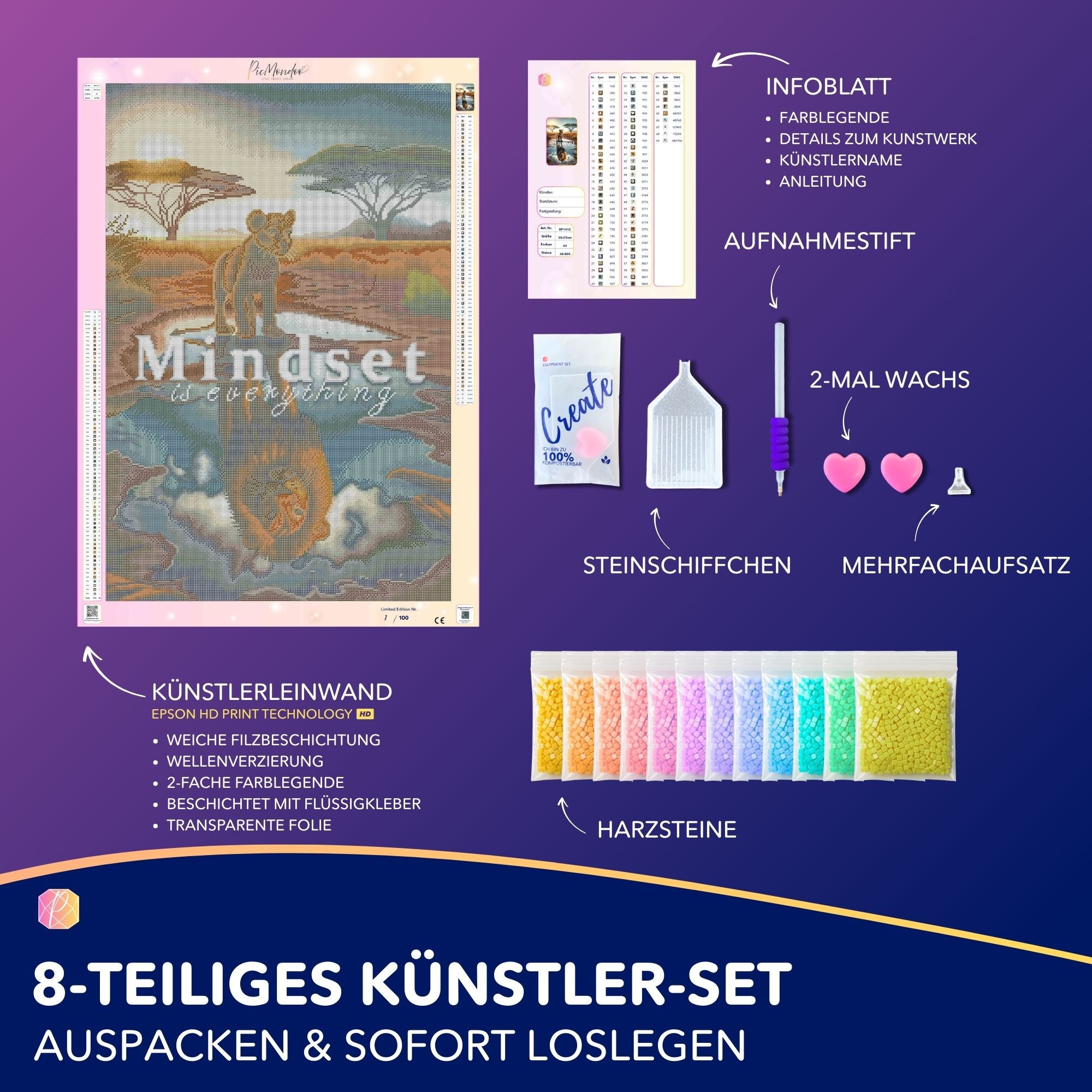 Diamond Painting - Mindset "Limited Edition"