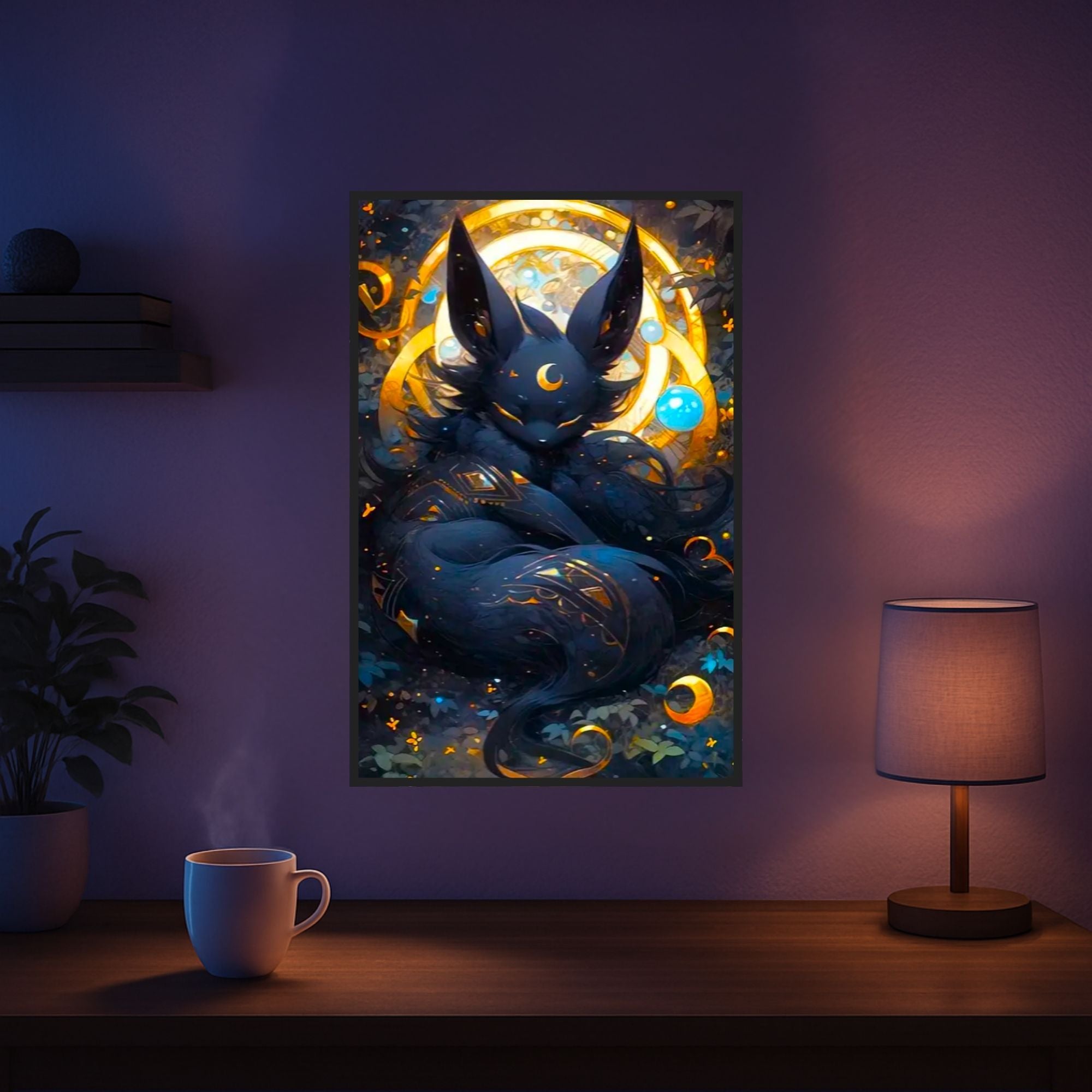 Diamond Painting - Mystisches Nachtwesen