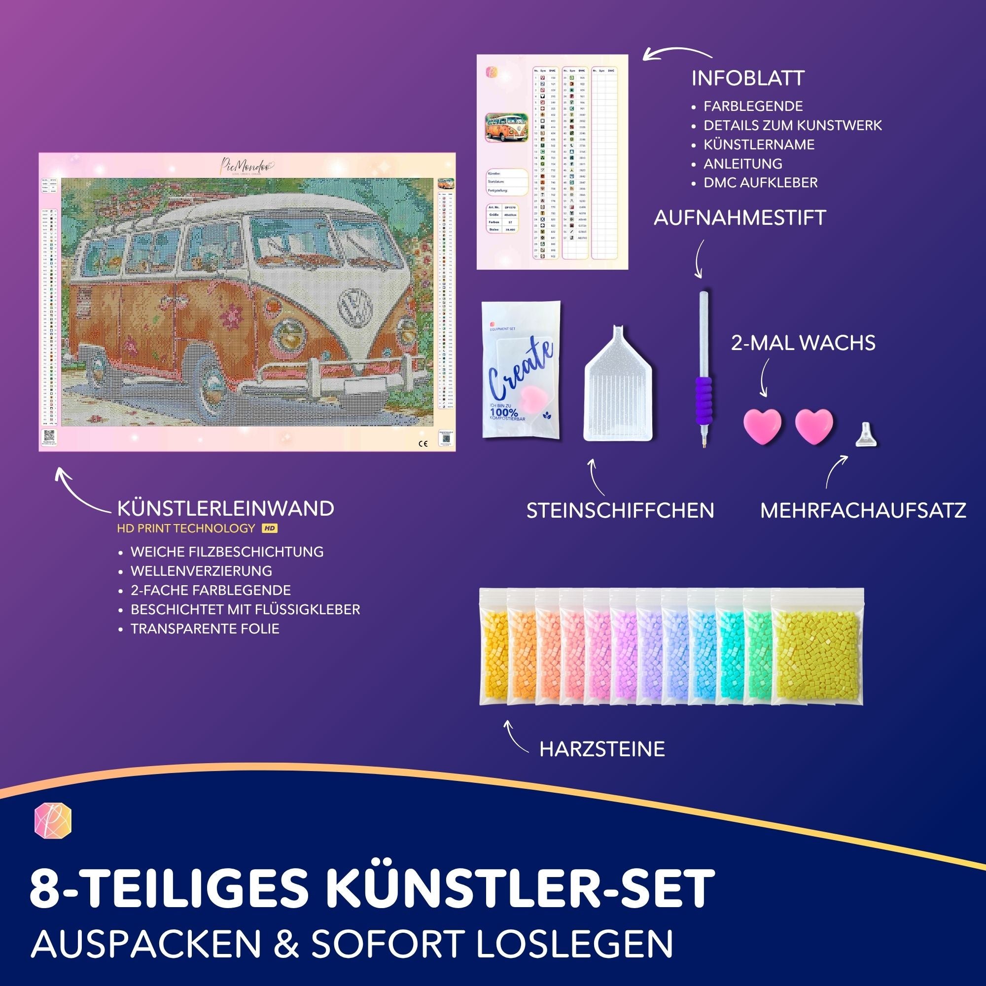 Diamond Painting 7 Tage Special - Flower Power