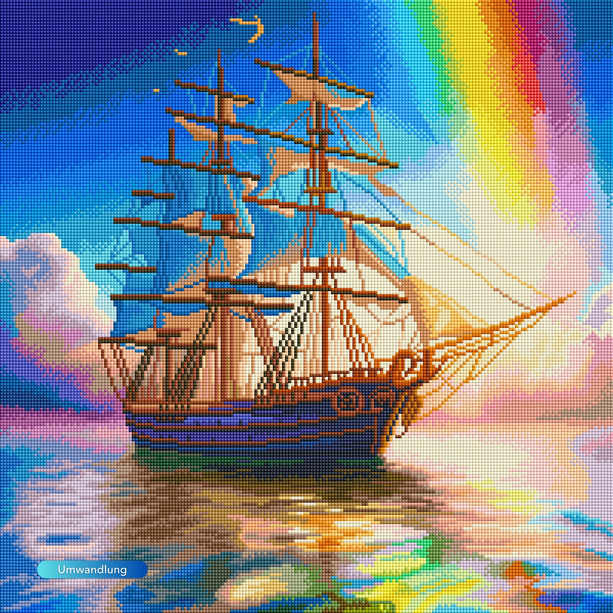 Diamond Painting - Freiheit auf See