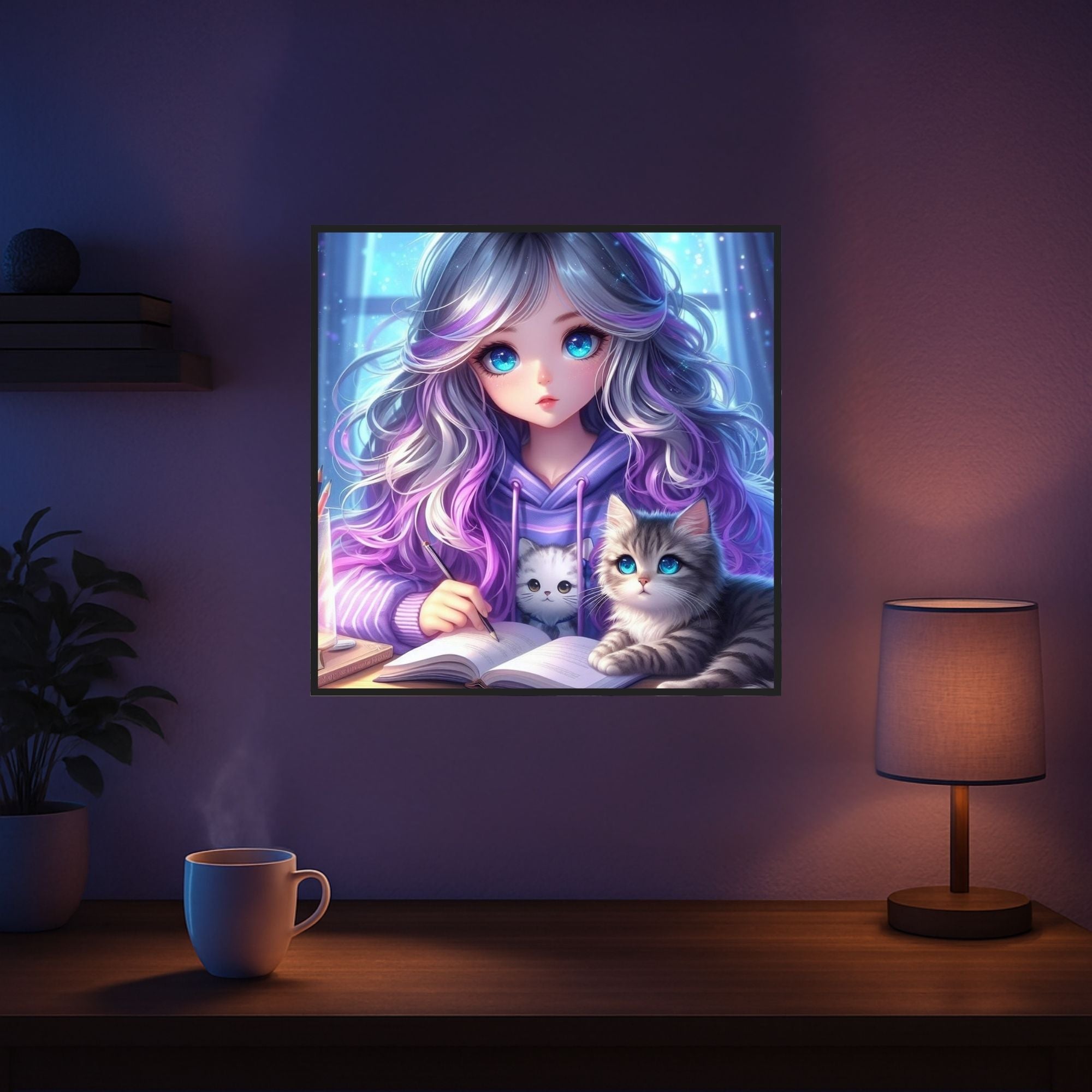 Diamond Painting 7 Tage Special - Kitty Girl