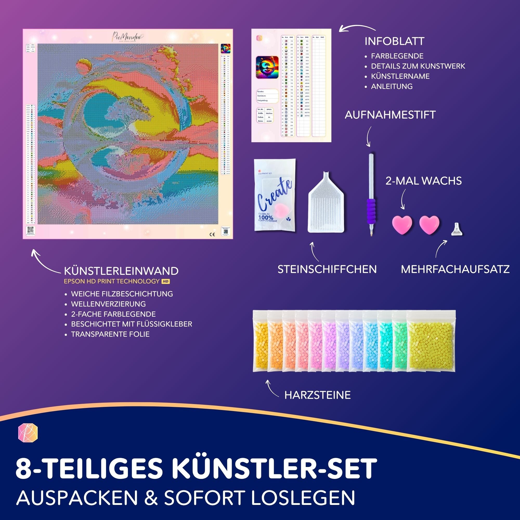 Diamond Painting AB Special - The land of fantasy