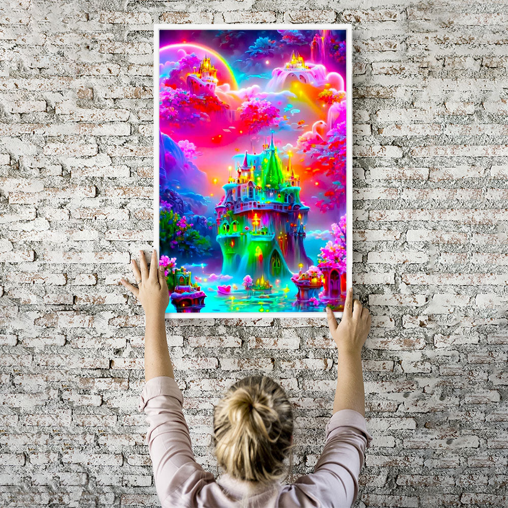 Diamond Painting AB Special Wandbild Traumland in der Fantasie