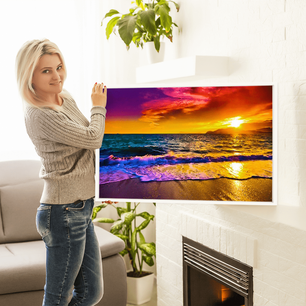 Diamond Painting Bild Bunter Sonnenuntergang