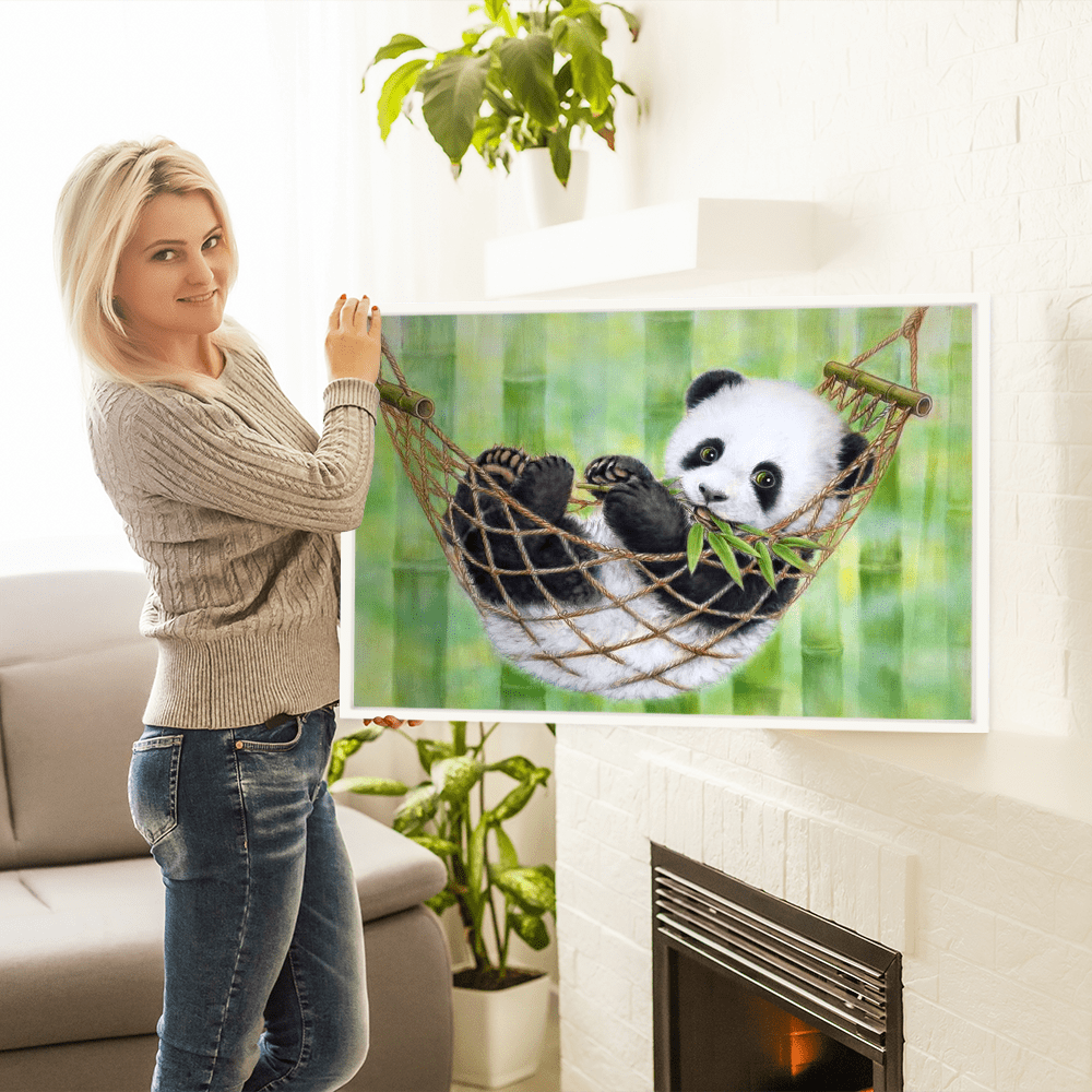 Diamond Painting Strass Special Bild XL Chilling Panda