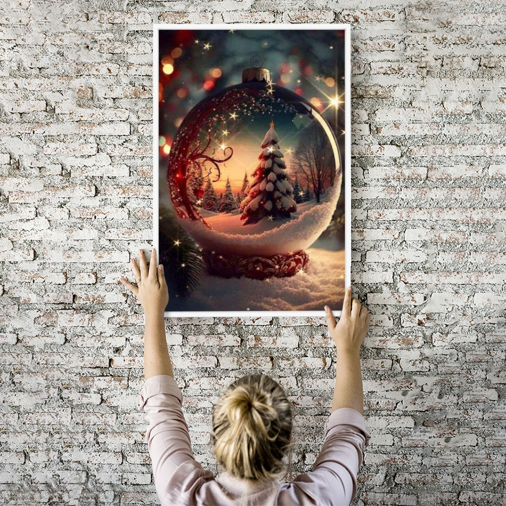 Diamond Painting Wandbild Verzauberte Weihnachtswelt