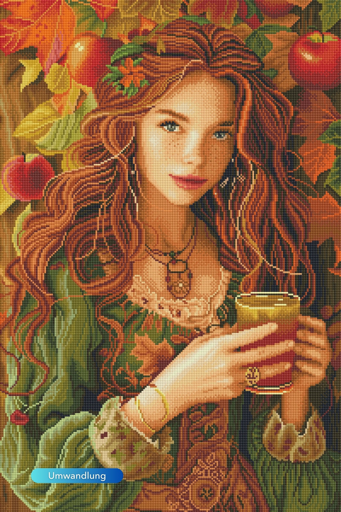 Diamond Painting Susen Pfifferling Special - Apfelmädchen Ruby Diamond Painting Susen Pfifferling Special - Apfelmädchen Ruby