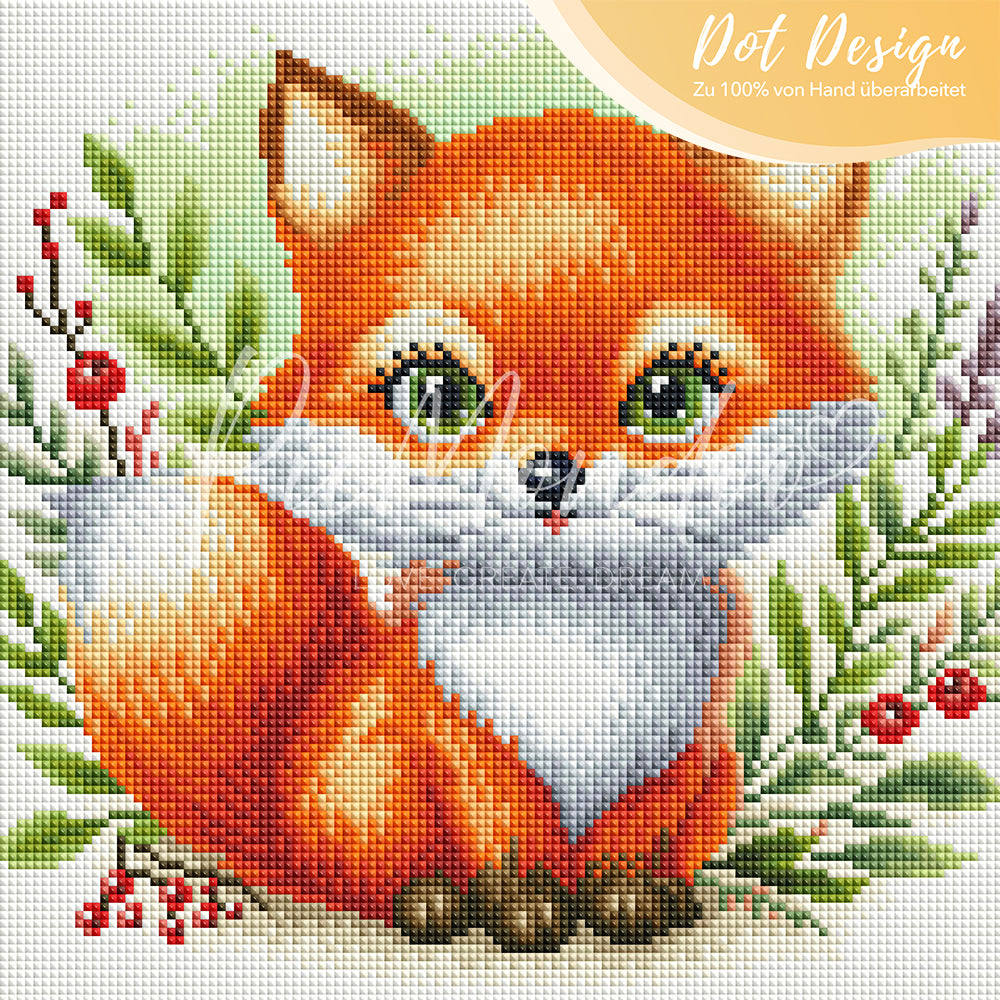 Diamond Painting Dotdesign Freddy Füchschen