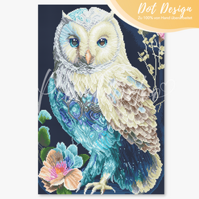 Diamond Painting Multi Special - White Owl