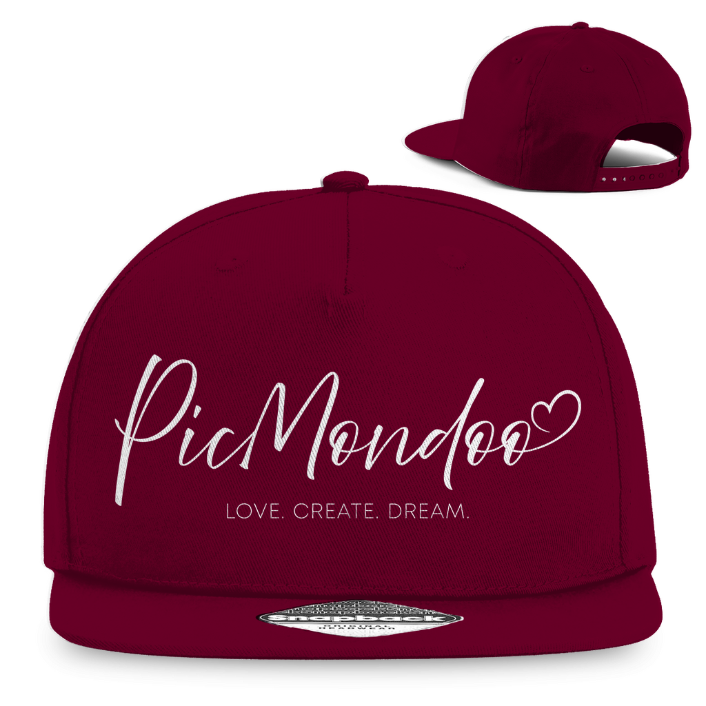 Snapback Rapper Cap picmondoo logo