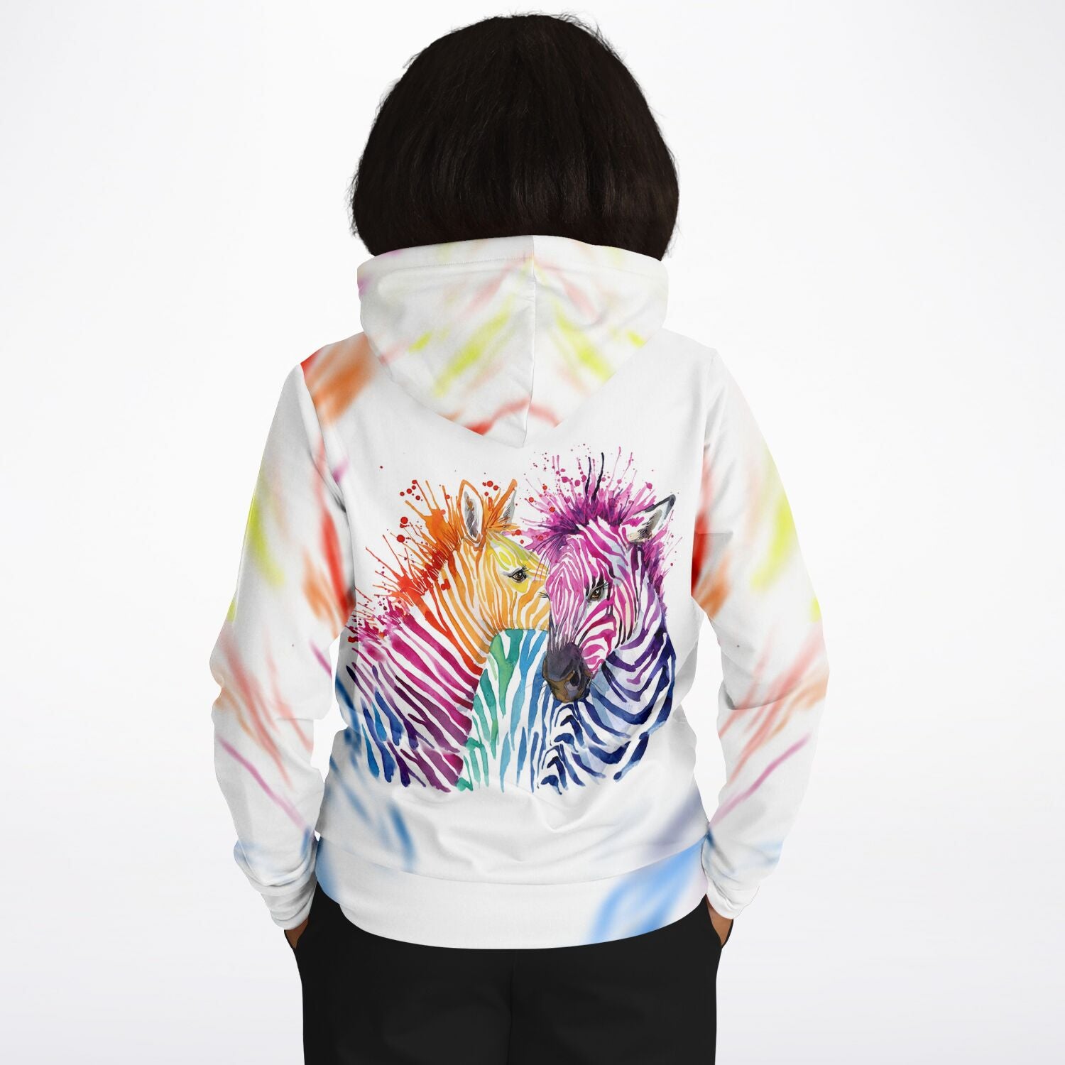 Dreamer Hoodie -  Bunte Zebras