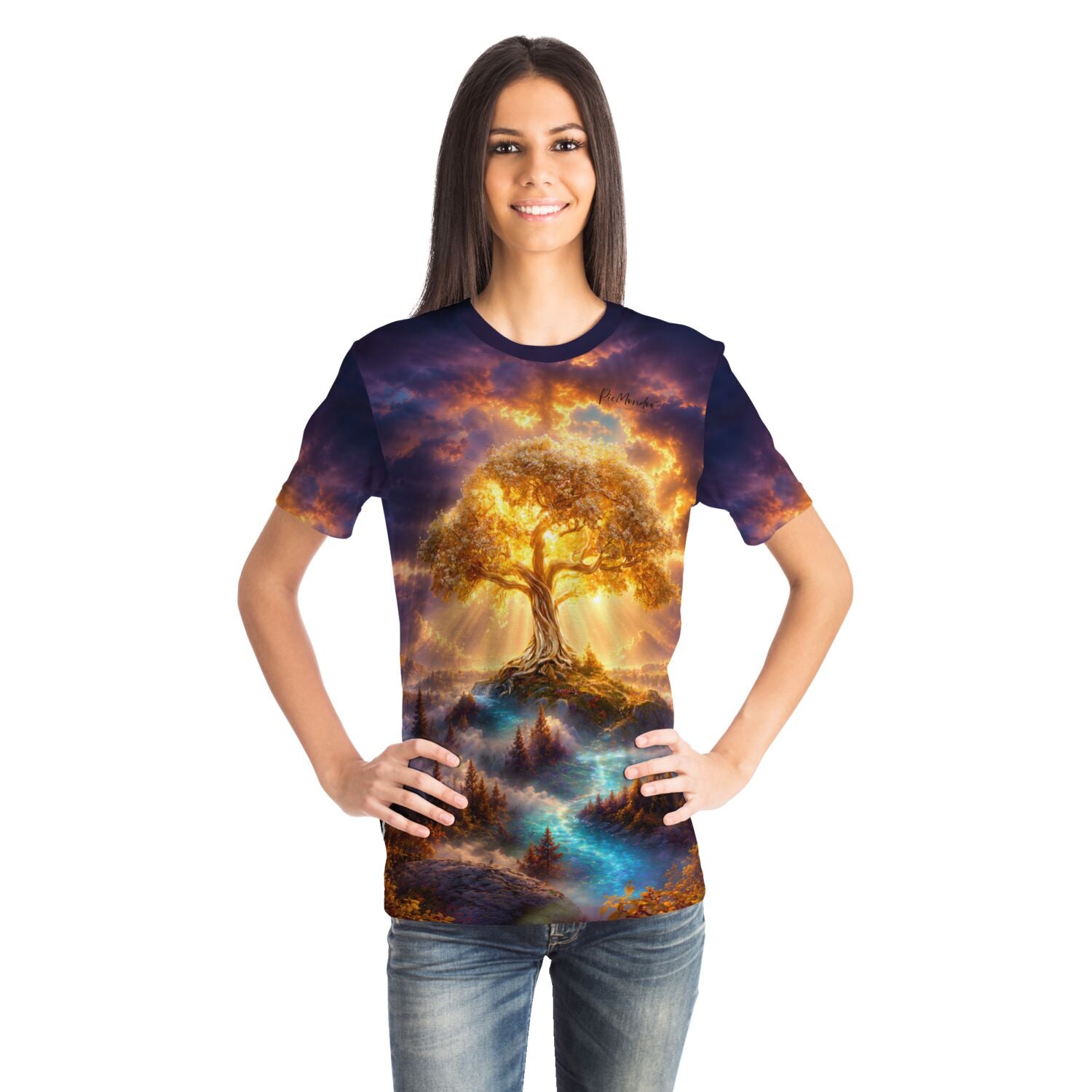 Dreamer T-Shirt - Der goldene Weltenbaum