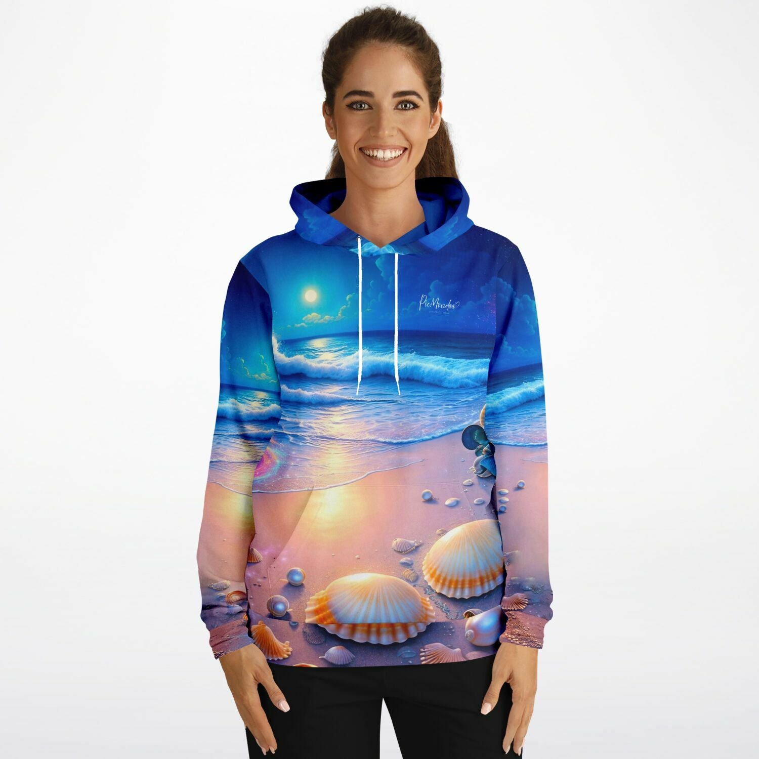 Dreamer Hoodie - Strand im Nachtglanz