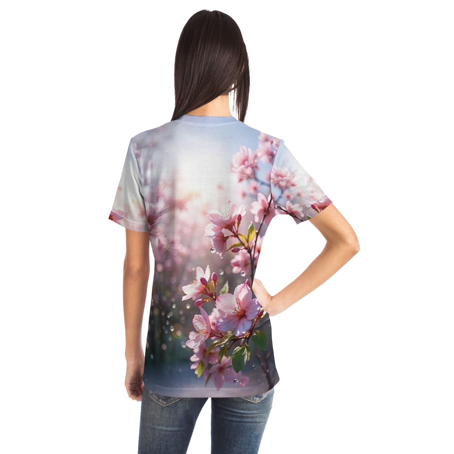 Dreamer T-Shirt - Zarte Kirschblüten