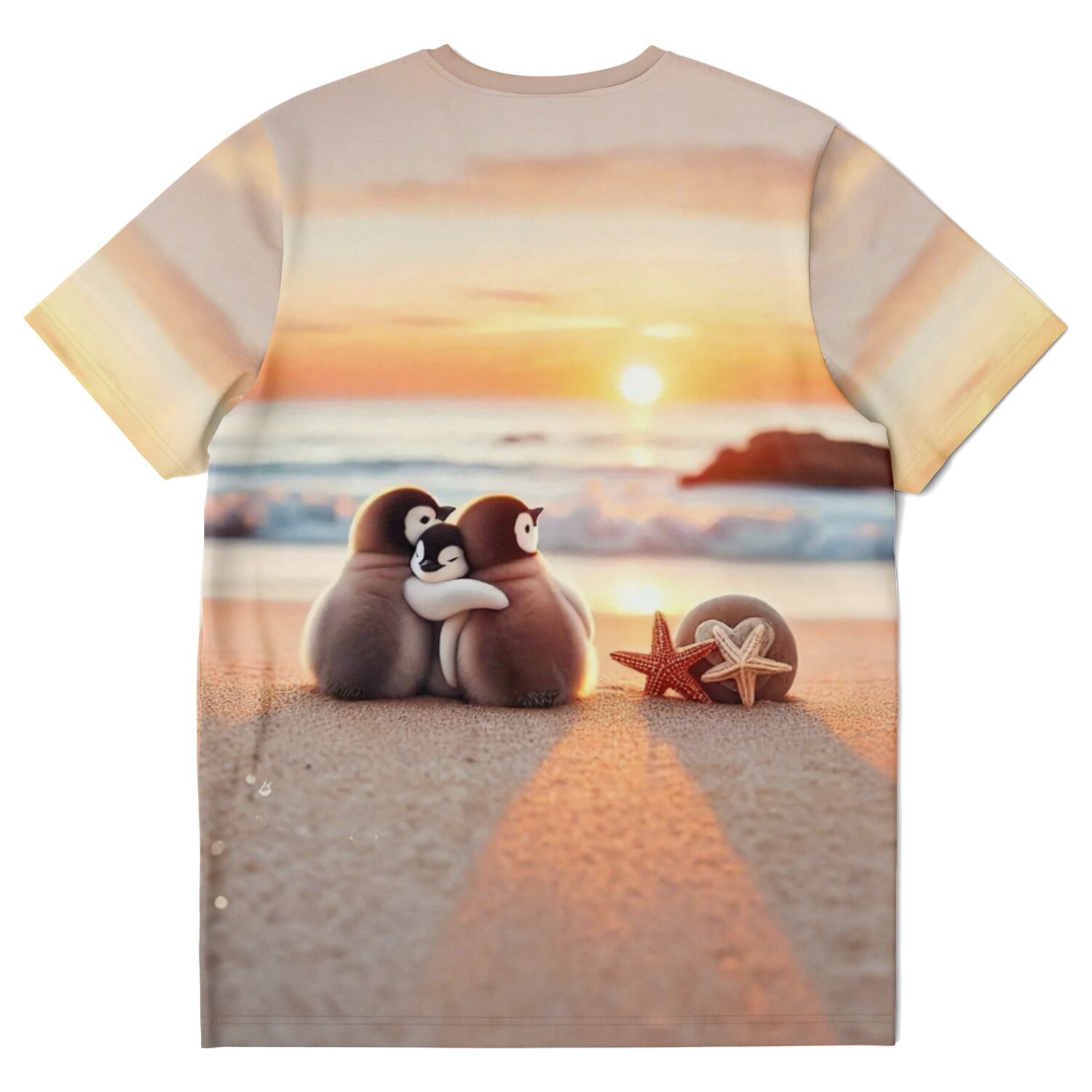 Dreamer T-Shirt - Happy Family am Strand