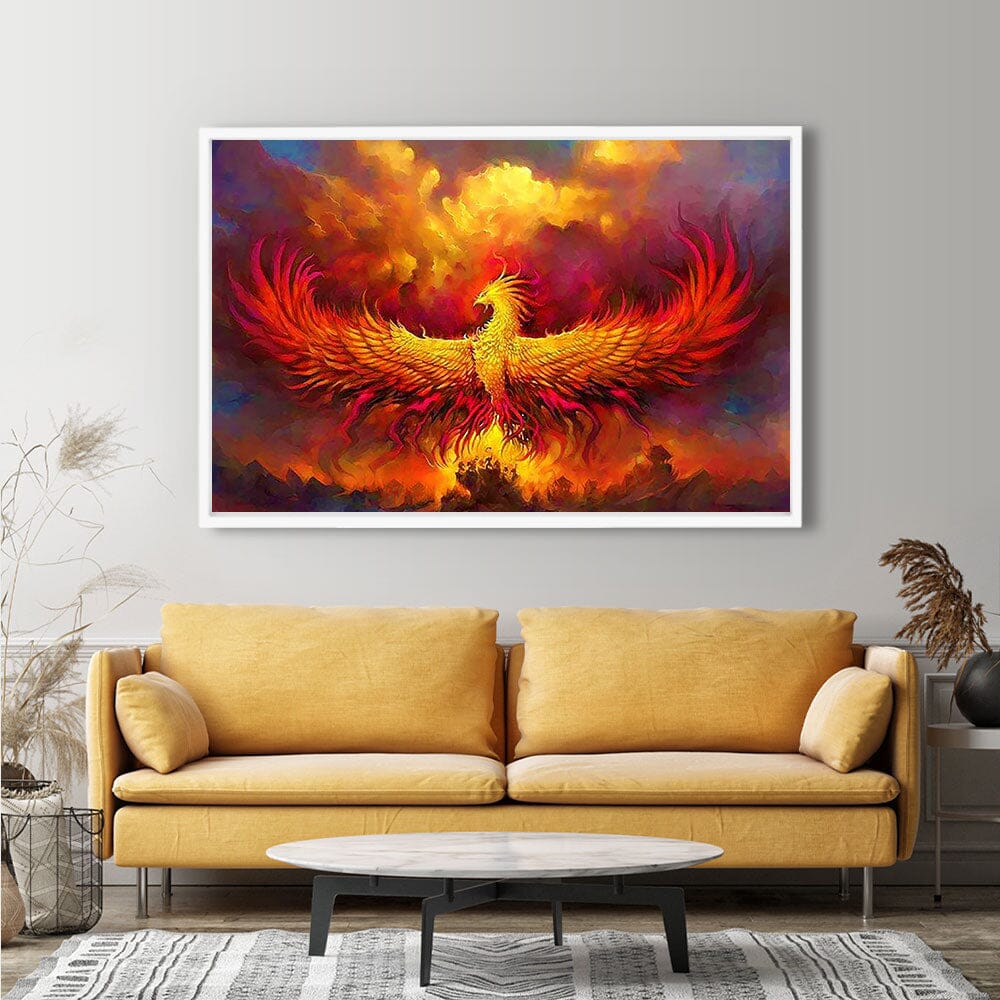 Diamond Painting XXL - Feuerdrache