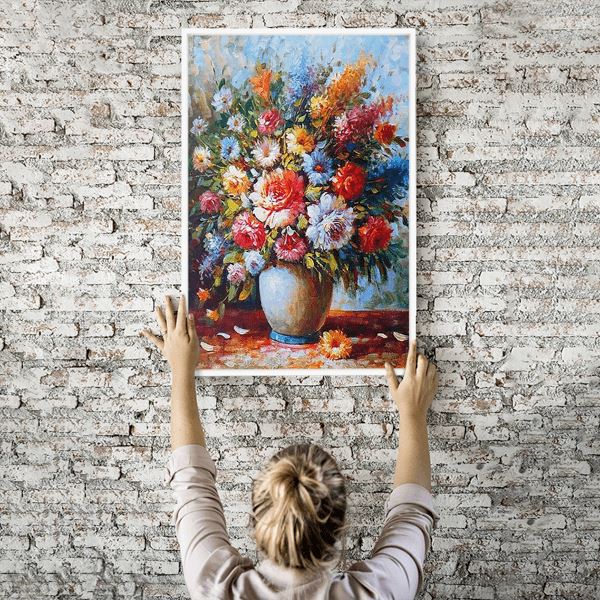 Diamond Painting Wandbild Der bunte Blumenstrauß