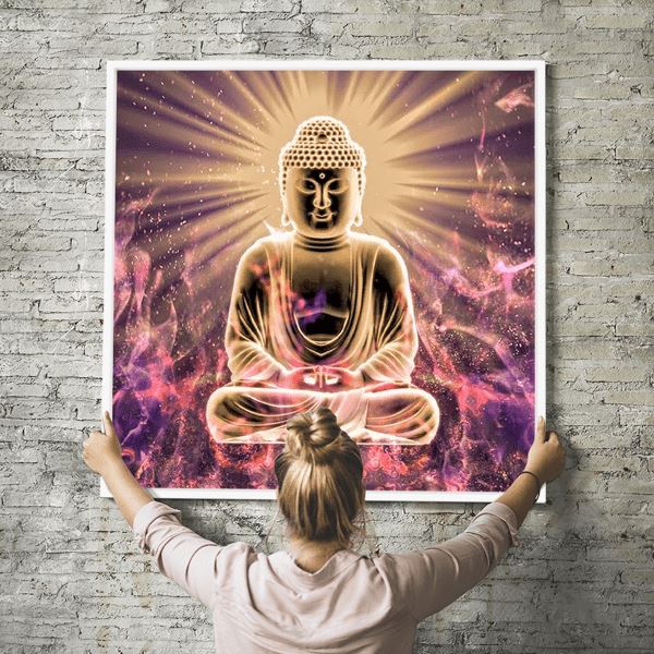 Diamond Painting Wandbild Buddha der Hoffnung