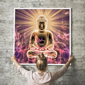 Diamond Painting Wandbild Buddha der Hoffnung