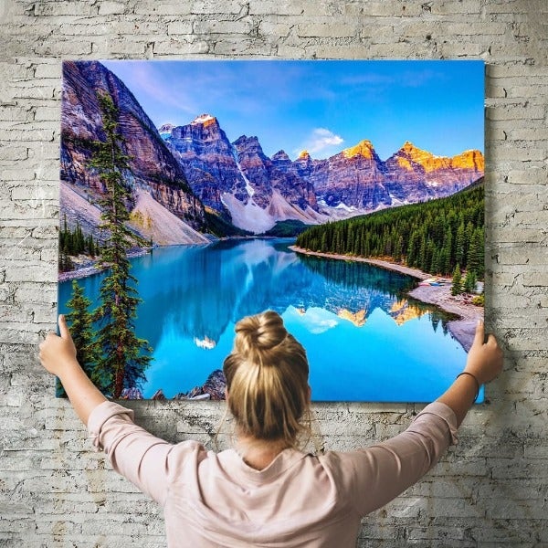 Diamond Painting Wandbild Alaskas Berglandschaft