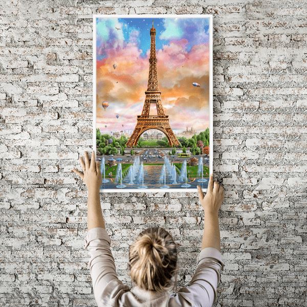 Diamond Painting Strass Special Wandbild XL Schönes Paris