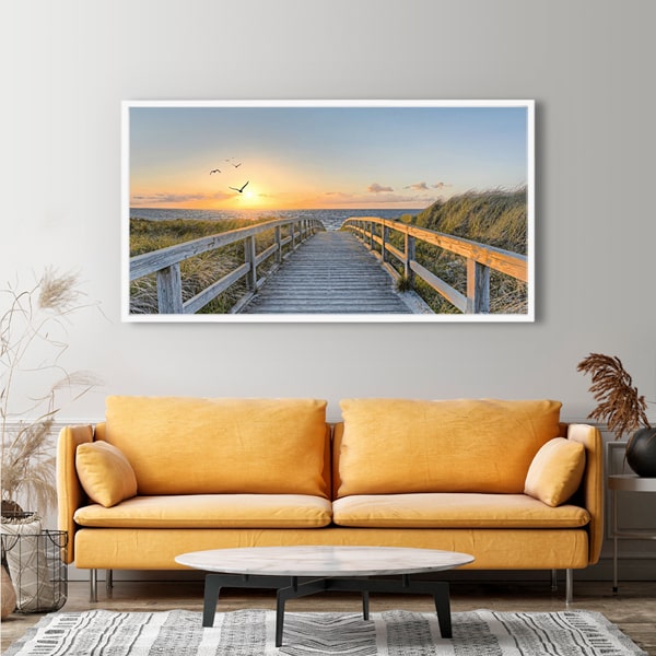 Diamond Painting XXXL Wandbild Strand der Ruhe