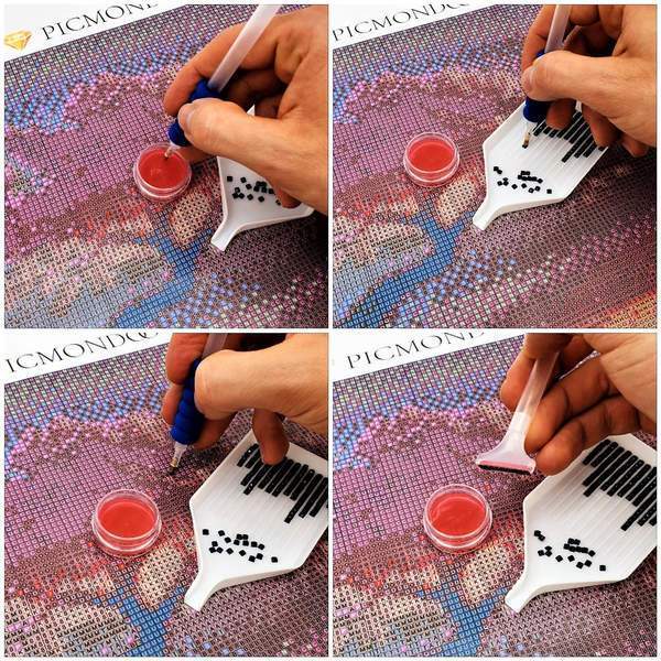 Diamond Painting Sticker - Niedliche Tiere