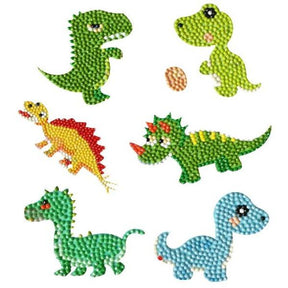 Diamond Painting Sticker - Dinosaurier